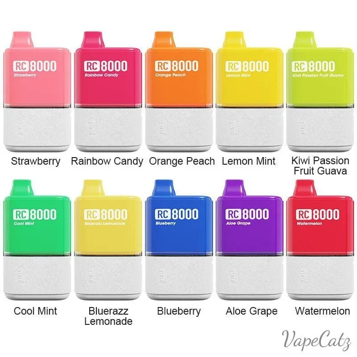 YUMI RC8000 Disposable Vape 50mg Kits