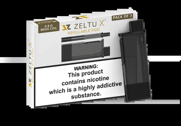 Zeltu x3+ refillable pod