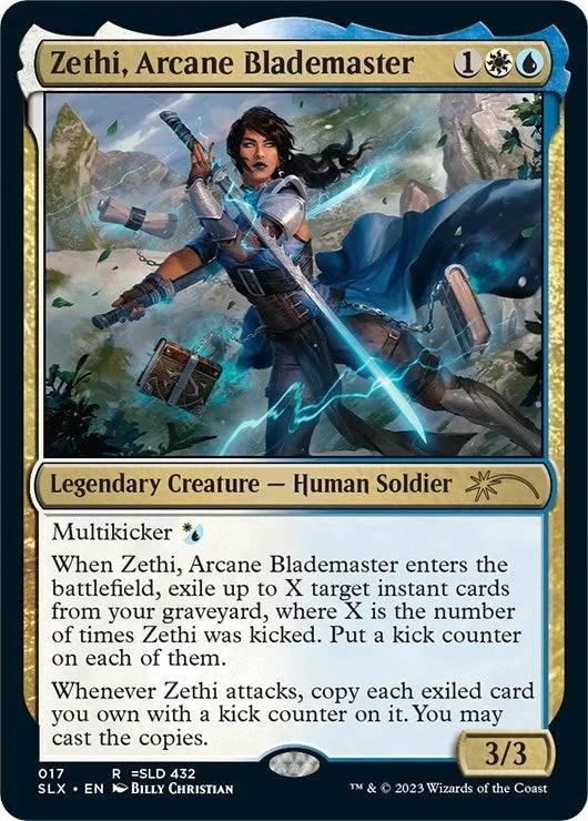 Zethi, Arcane Blademaster (17) (SLX)