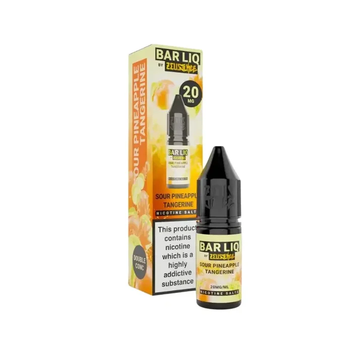 Zeus Juice Bar Liq Sour Pineapple Tangerine 10ml Nic Salt