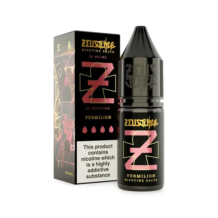 Zeus Juice Vermilion 10ml Nic Salt