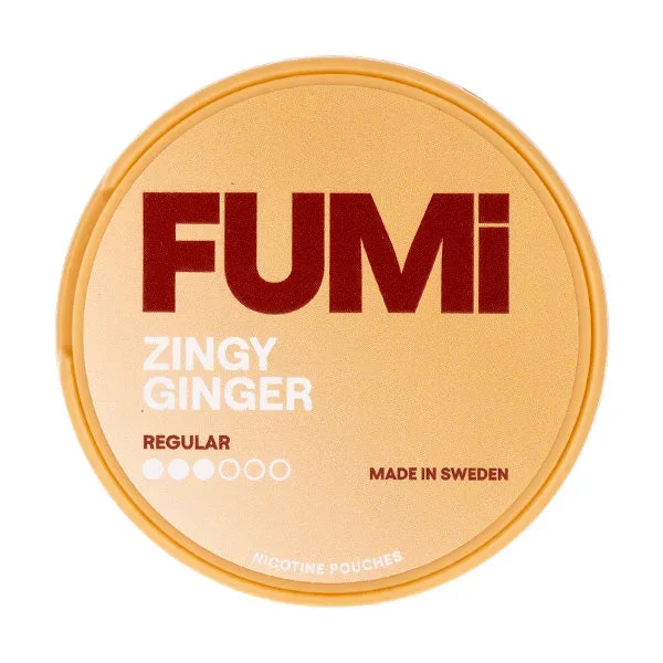 Zingy Ginger Nicotine Pouches by Fumi